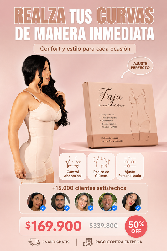 Faja Brasier Cierre2628oro